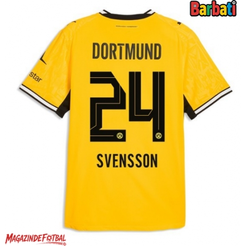 Borussia Dortmund Daniel Svensson #24 Tricou Fotbal Replică 2026-27 Barbati Acasa Borussia Dortmund Daniel Svensson #24 Tricou Fotbal Replică 2026-27 Barbati Acasa